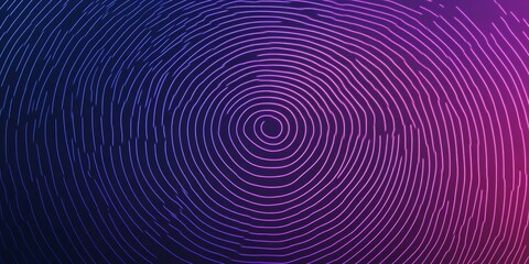 Poster - Abstract Circular Patterns in Gradient Color Design for Background