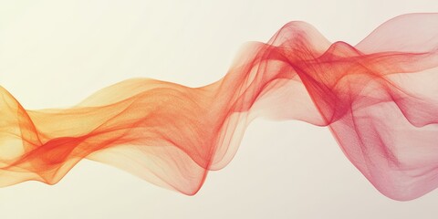 Poster - This abstract image features colorful waves with soft and flowing fabric designs, creating a modern and stylish background ideal for various creative projects.
