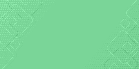 Poster - Presentation background | Banner background | Abstract vector with circle pattern, geometric shape for web, futuristic, greeting, decoration, flyer | Minimal luxury design with emerald color