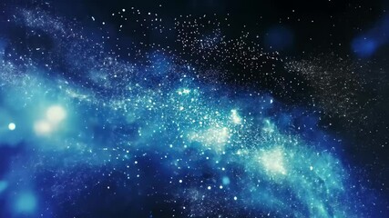 Poster - Glowing blue energy creates an abstract seamless background for digital design, abstract blue gradient background with waves seamless