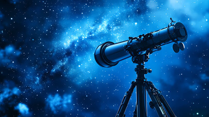 Wall Mural - closeup astronomical observatory telescope