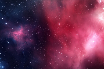 space background with stars and nebula