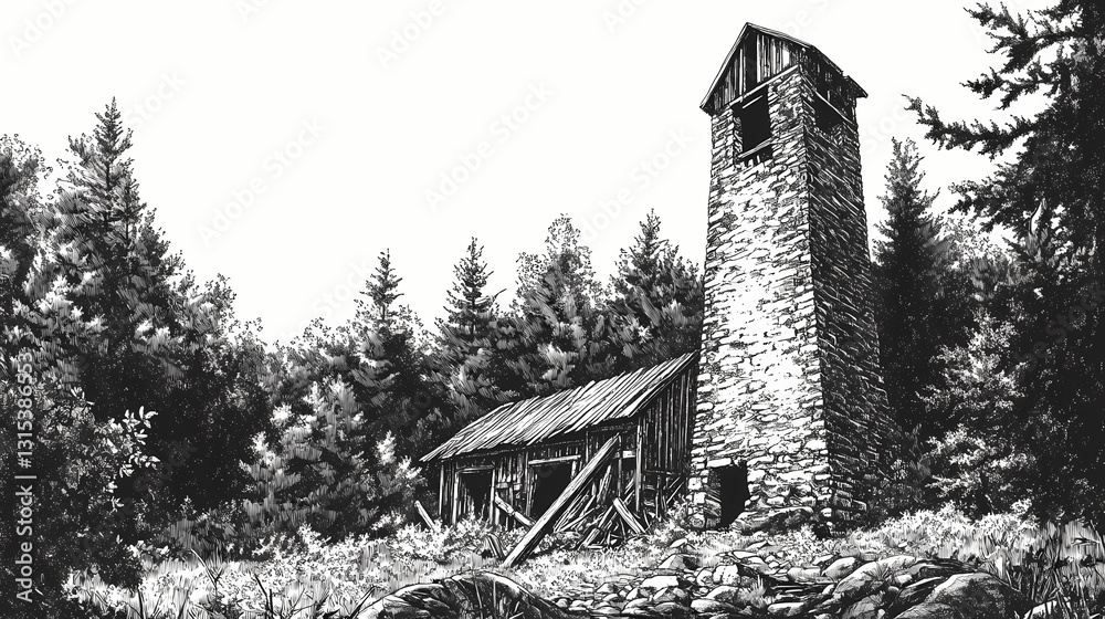 Explore the rustic ruins of cedar creek grist mill a forgotten ...