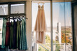© Natalie Wheeler - Wedding dress and dresses in window