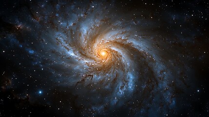 Aufkleber - Spiral Galaxy Cosmic Wonder Deep Space Nebula Astronomy
