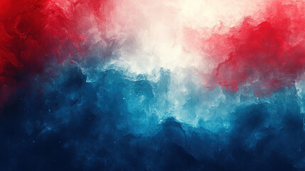 Poster - Dynamic abstract artwork digital creation colorful cloud patterns high contrast artistic viewpoint modern concept