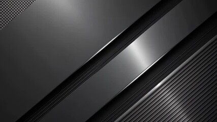 Poster - sleek and modern abstract background featuring diagonal metallic and carbon fiber textures with glos