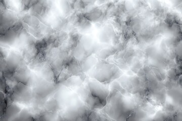 Poster - the abstract image shows a white and gray marble pattern