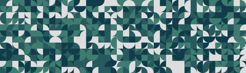 Fototapete - Seamless geometric pattern with textured shapes. Ideal for modern textile designs, poster covers, or abstract backgrounds. A perfect creative vector for minimalistic projects.