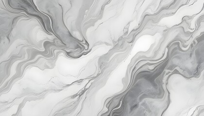 Poster - An abstract background with a luxurious marble texture in white and gray tones