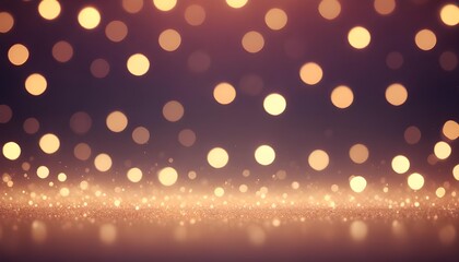 Leinwandbilder - An abstract background with soft and romantic bokeh light effects