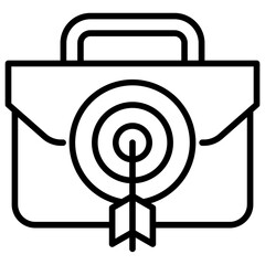 Poster - Job Target Line Icon