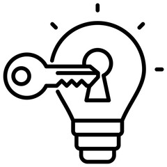 Poster - Problem Solving Line Icon