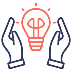 Poster - Idea Dual Tone Icon