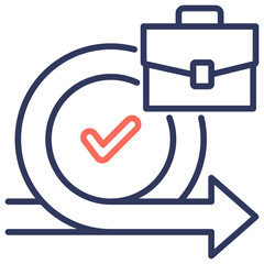 Poster - Agile Dual Tone Icon