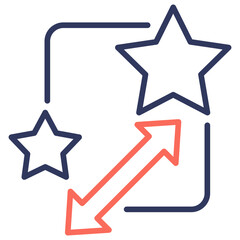 Poster - Capability Gap Dual Tone Icon