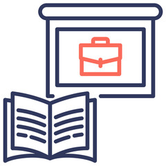 Poster - Training Dual Tone Icon