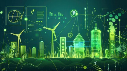 Poster - Exploring green hydrogen as an eco friendly alternative fuel sourced from renewable energy solutions in an innovative landscape
