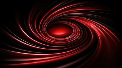 Wall Mural - Abstract Spiral Design with Deep Red Tones and Whirls Creating an Enigmatic Visual Effect