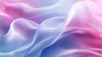Poster - Luxurious pastel gradient backdrop with smooth white line textures, creating a premium and sophisticated aesthetic