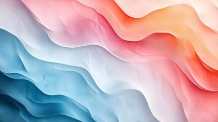 Poster - Premium background design with luxury pastel colors and a soft, elegant white line texture pattern 