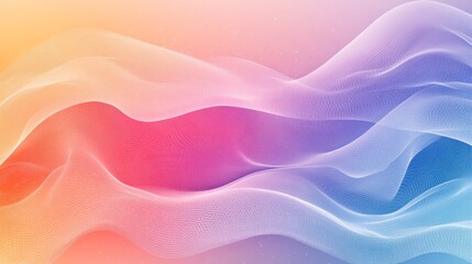 Poster - Premium background with a subtle white line pattern in luxury pastel colors, creating an elegant and smooth texture
