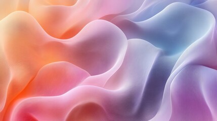 Poster - Premium background with a subtle white line pattern in luxury pastel colors, creating an elegant and smooth texture