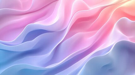 Poster - Premium pastel-colored background with a smooth white line texture pattern, offering a refined luxury look 