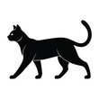 © creativemimi09 - Sleek Cat Walking with Extended Graceful Strides