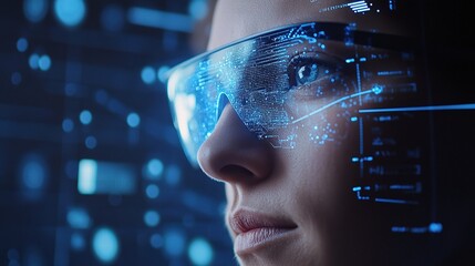 Poster - Advanced Facial Recognition Technology and Data Security Expert