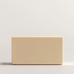 Poster - Natural rustic soap bar with exfoliating grain texture for a gentle clean and soft feel : Generative AI