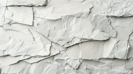 Poster - Light Gray Natural Stone Texture with Detailed Lines and Scale