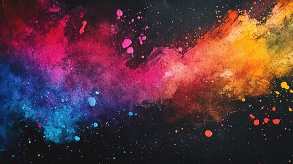Poster - Bright and Colorful Abstract Background for Creative Projects