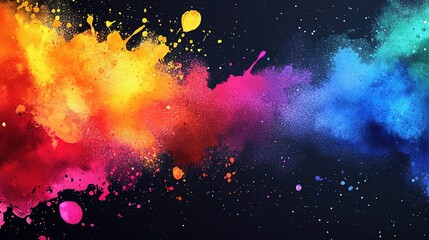 Poster - Bright and Colorful Abstract Background for Business Card Designs