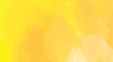 Poster - Yellow watercolor background for textures backgrounds and web banners