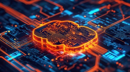 Poster - Hybrid cloud networking with high-speed data transfer optimization.