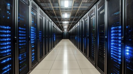 Poster - Hybrid computing network ensuring real-time data processing.