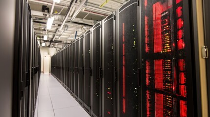 Poster - Hybrid computing network ensuring real-time data processing.