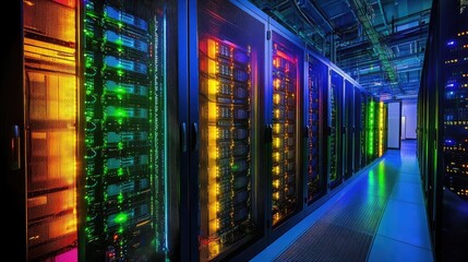 Poster - Hydro-cooled data centers leading the future of green computing.
