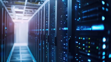 Poster - Hydro-cooled data centers leading the future of green computing.