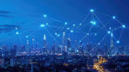 Poster - Low-power IoT devices connected in an energy-efficient network.