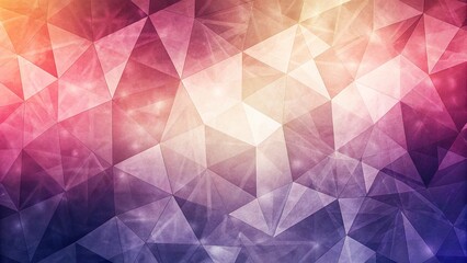 Aufkleber - Geometric abstract background with overlapping triangles and polygons in different shades, a sense of depth and dimension. Modern and minimal background with copy space. Polygon pattern design. 