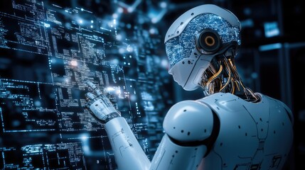 Poster - Smart AI auditing system verifying ethical AI development practices.