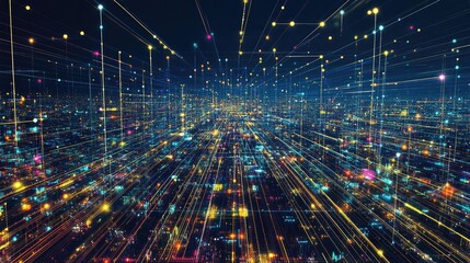 Poster - Smart computing grid distributing energy efficiently.
