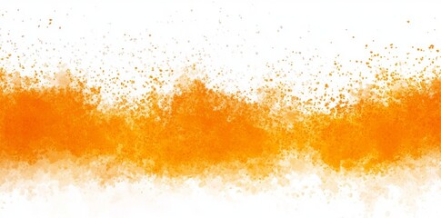 Poster - Abstract Watercolor Design in Warm Yellow and Orange with a Chaotic Mix of Colors, Ideal for Creative Projects