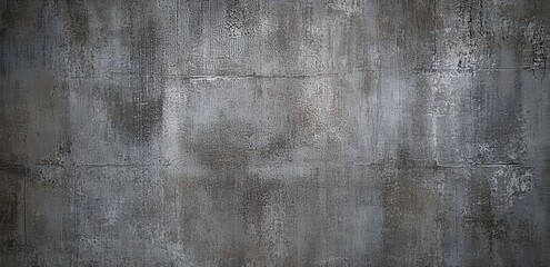 Poster - Dark Grey Textured Background: Rough Metal or Concrete Surface