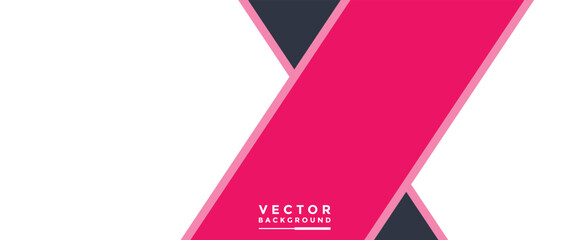 Aufkleber - Pink and black background graphics of vector illustrations for messages and infographic message board designs.