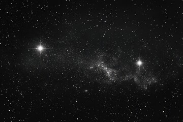 Poster - Distant Galaxy in a Dark Night Sky
