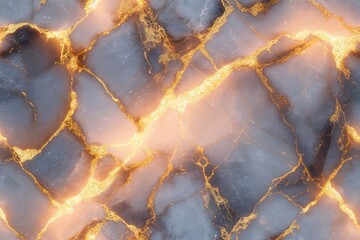 Poster - Brilliant Marble Texture with Stunning Highlights and Luxurious Radiance