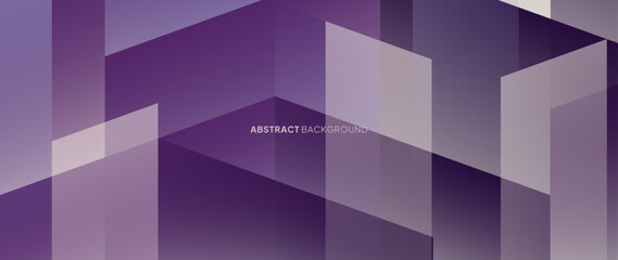 Aufkleber - The abstract gradient purple background with crisscrossing and overlapping lines creates a look that resembles a dense building. Suitable for business cards, web, brochures, banners and wallpapers.	